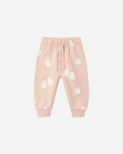 Quincy Mae Relaxed Fleece Sweatpant - Sweet Ghost - official product image 1