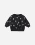 Quincy Mae Relaxed Fleece Sweatshirt || Crossbones Quincy Mae New