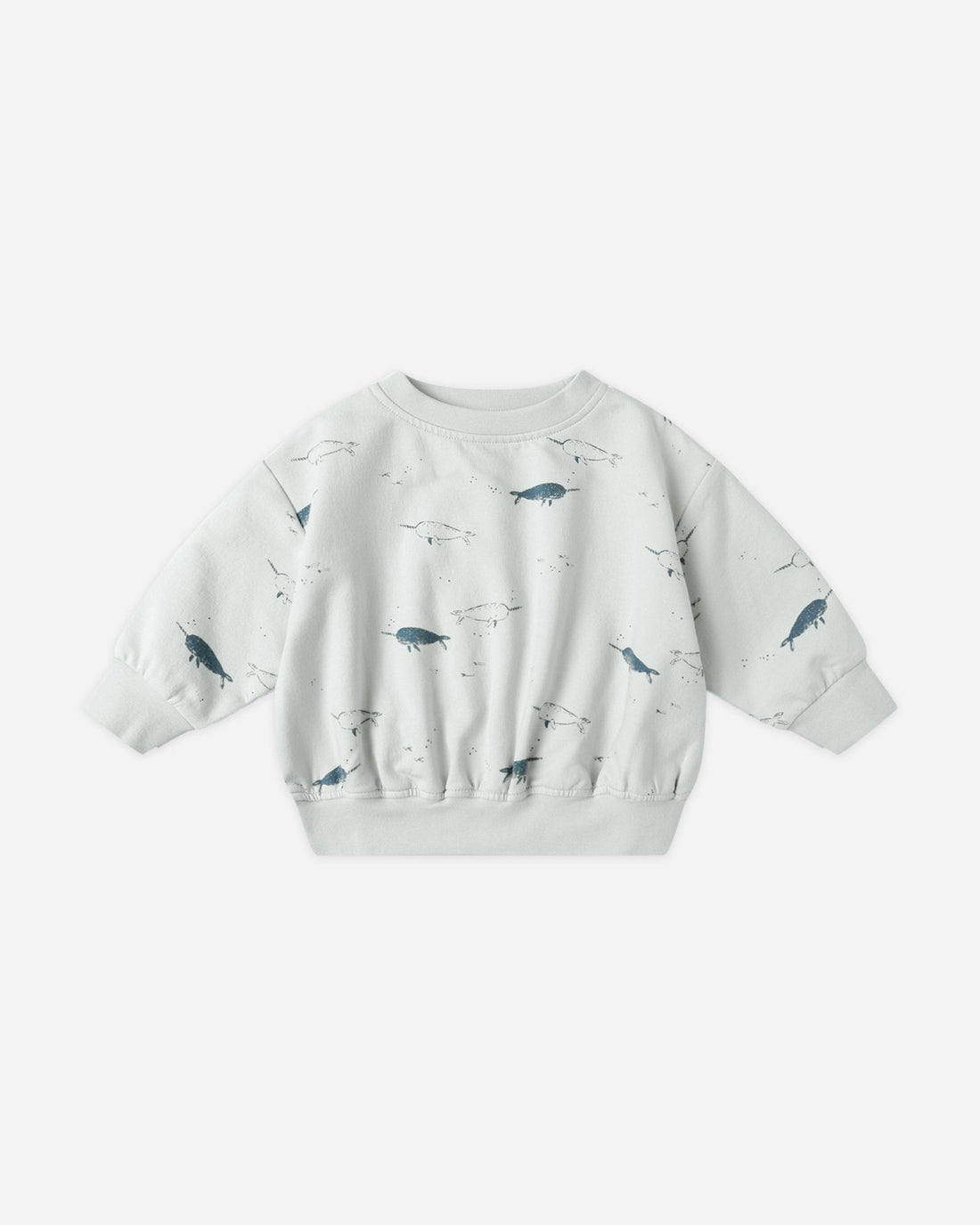 Quincy Mae Relaxed Fleece Sweatshirt || Narwhals Quincy Mae