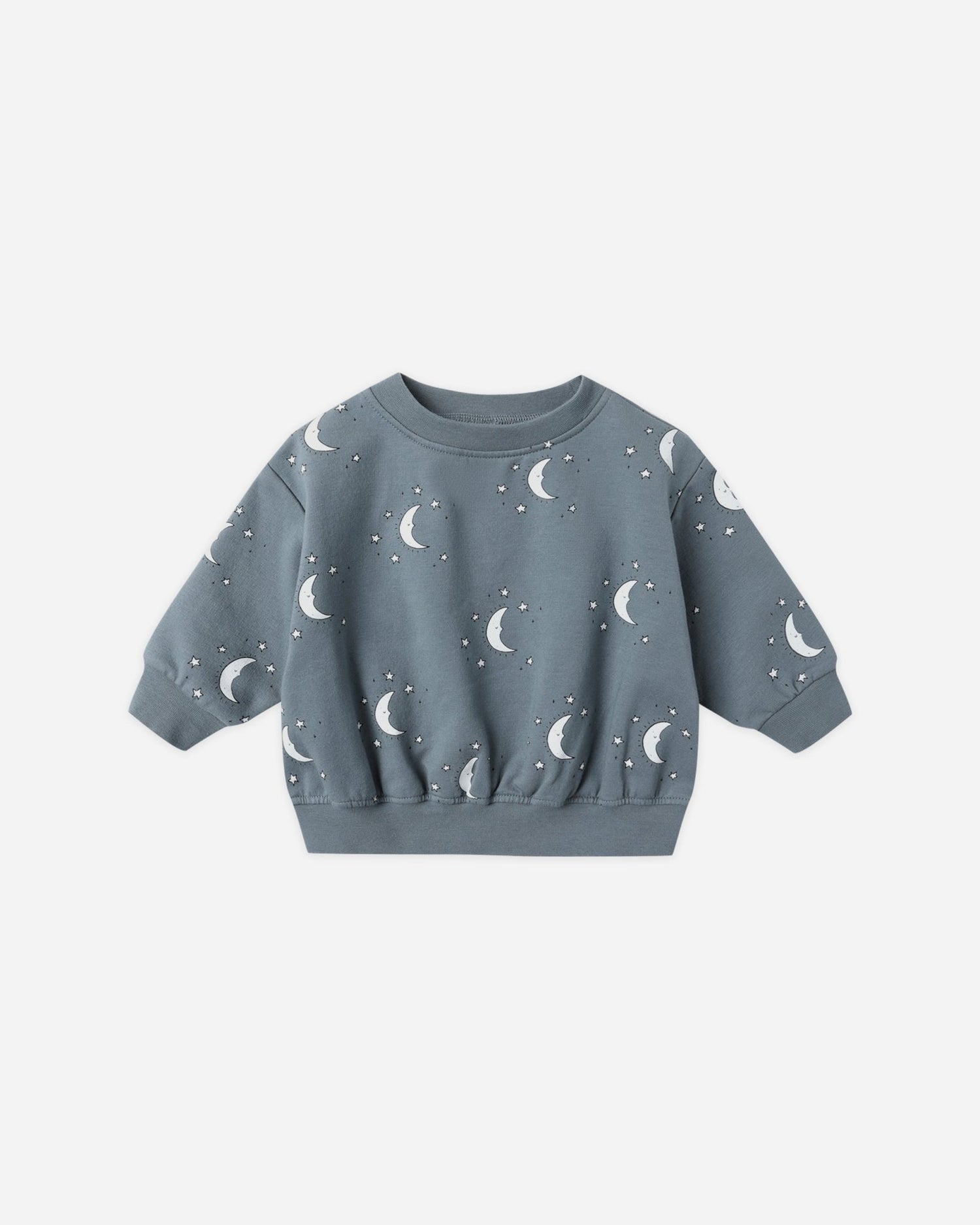 Quincy Mae Relaxed Fleece Sweatshirt || Silver Moons Quincy Mae