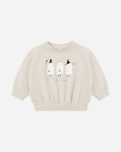 Quincy Mae Relaxed Fleece Sweatshirt - Trick Or Treat - official product image 1