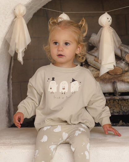 Quincy Mae Relaxed Fleece Sweatshirt - Trick Or Treat - official product image 5
