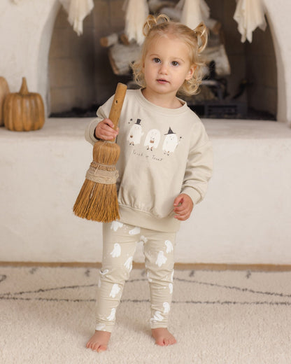 Quincy Mae Relaxed Fleece Sweatshirt - Trick Or Treat - official product image 4