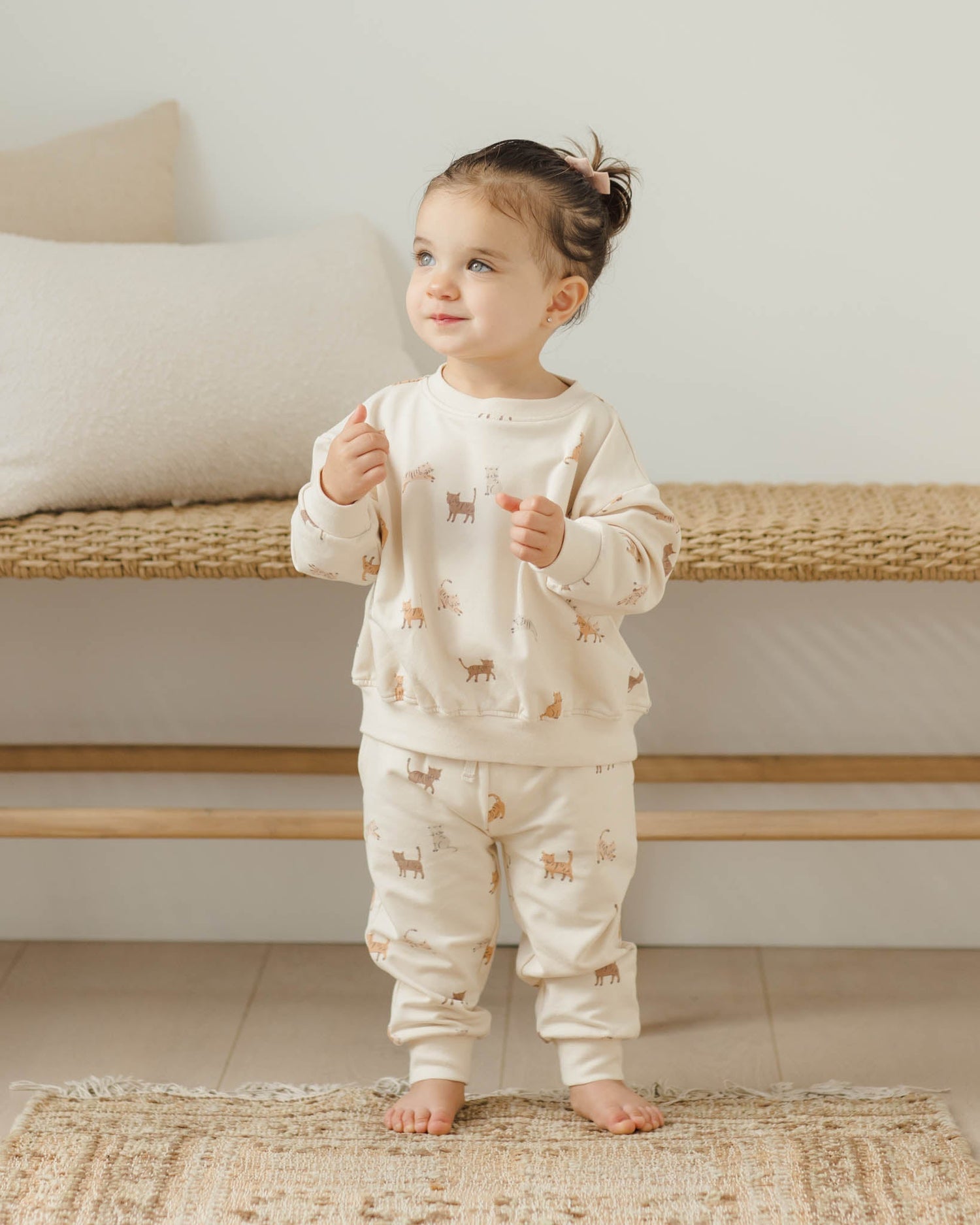 Quincy Mae Relaxed Sweatpant || Cats Quincy Mae