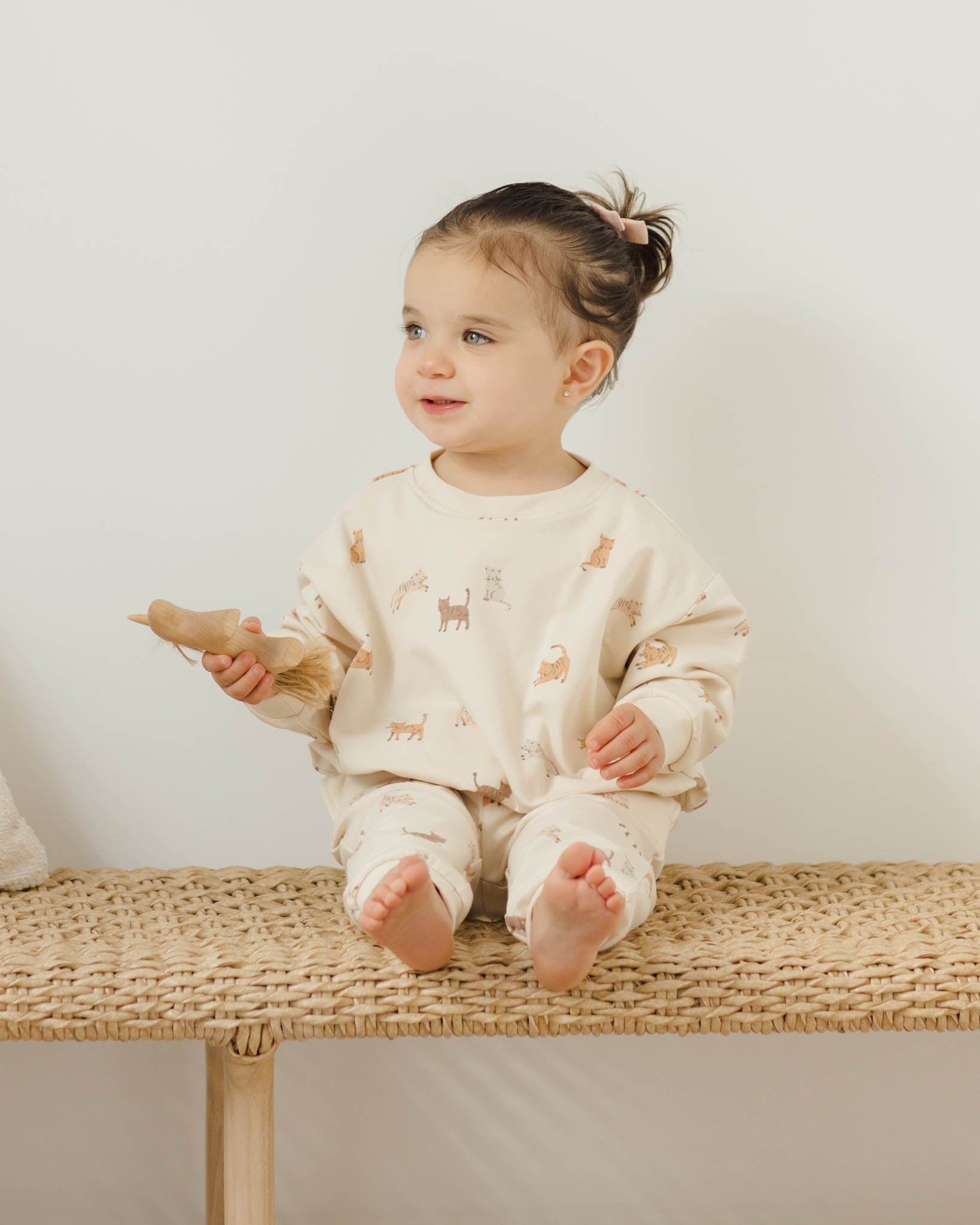 Quincy Mae Relaxed Sweatpant || Cats Quincy Mae