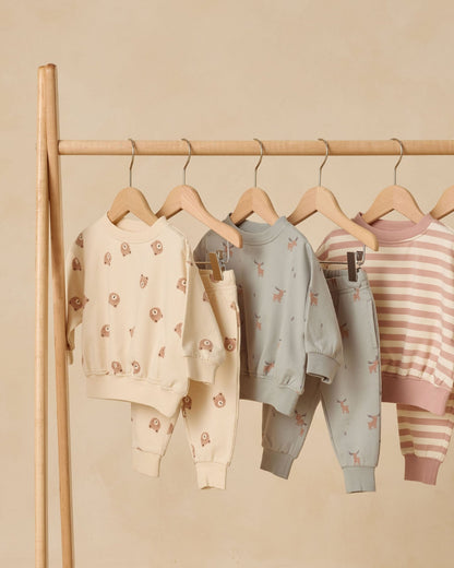 Quincy Mae Relaxed Sweatshirt || Brown Bear Quincy Mae