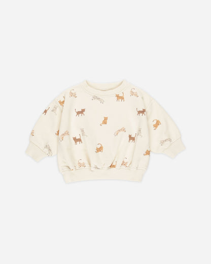 Quincy Mae Relaxed Sweatshirt || Cats Quincy Mae