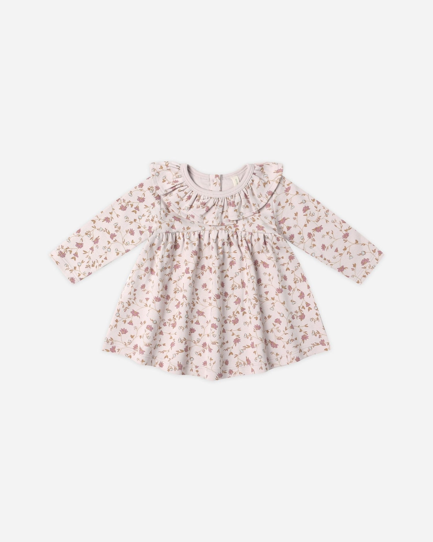 Quincy Mae Ruffle Collar Jersey Dress || Garden Quincy Mae