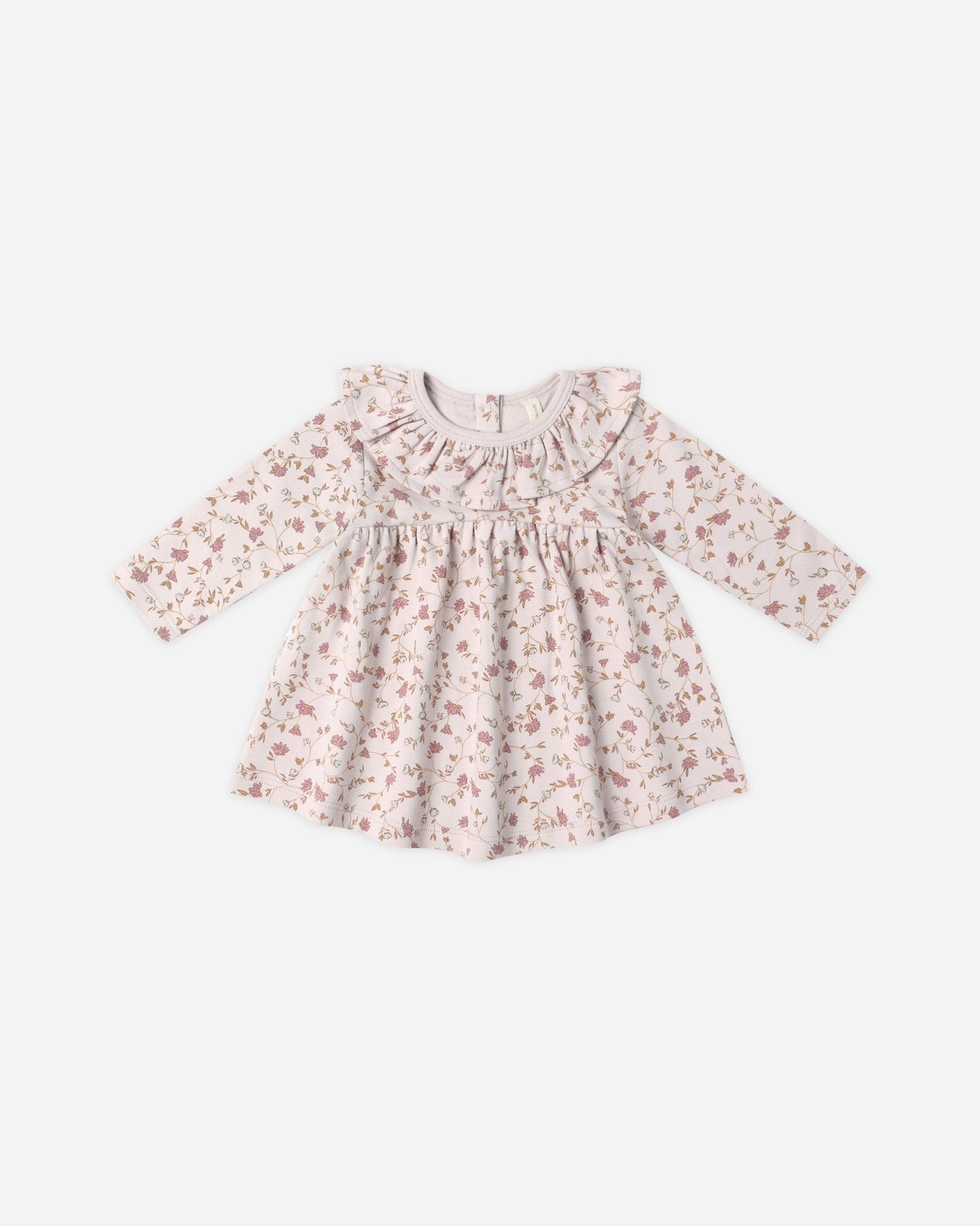 Quincy Mae Ruffle Collar Jersey Dress || Garden Quincy Mae
