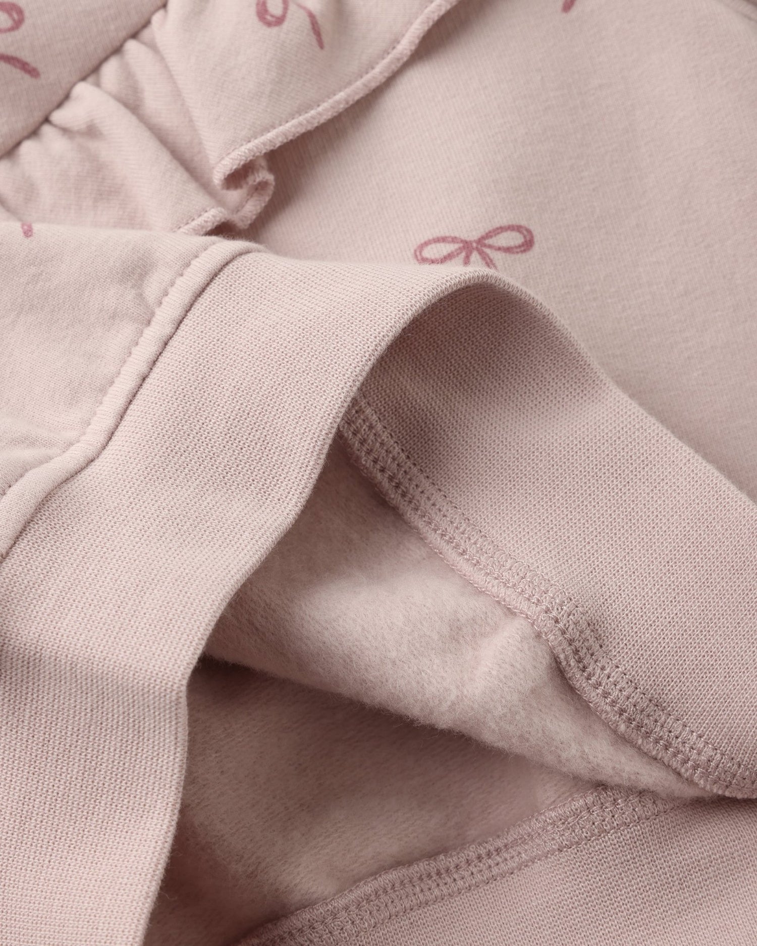 Quincy Mae Ruffle Fleece Sweatshirt || Bows Quincy Mae