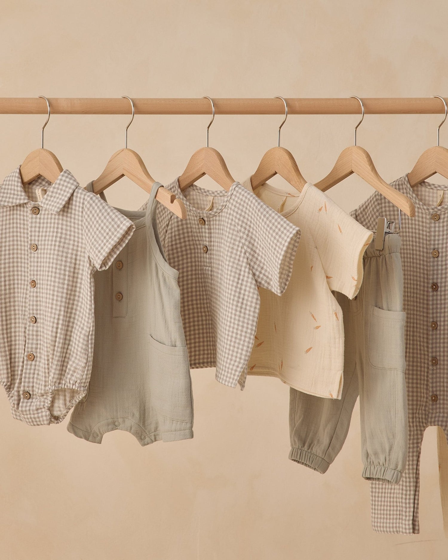 Quincy Mae Short Sleeve Zion Shirt Carrots Quincy Mae