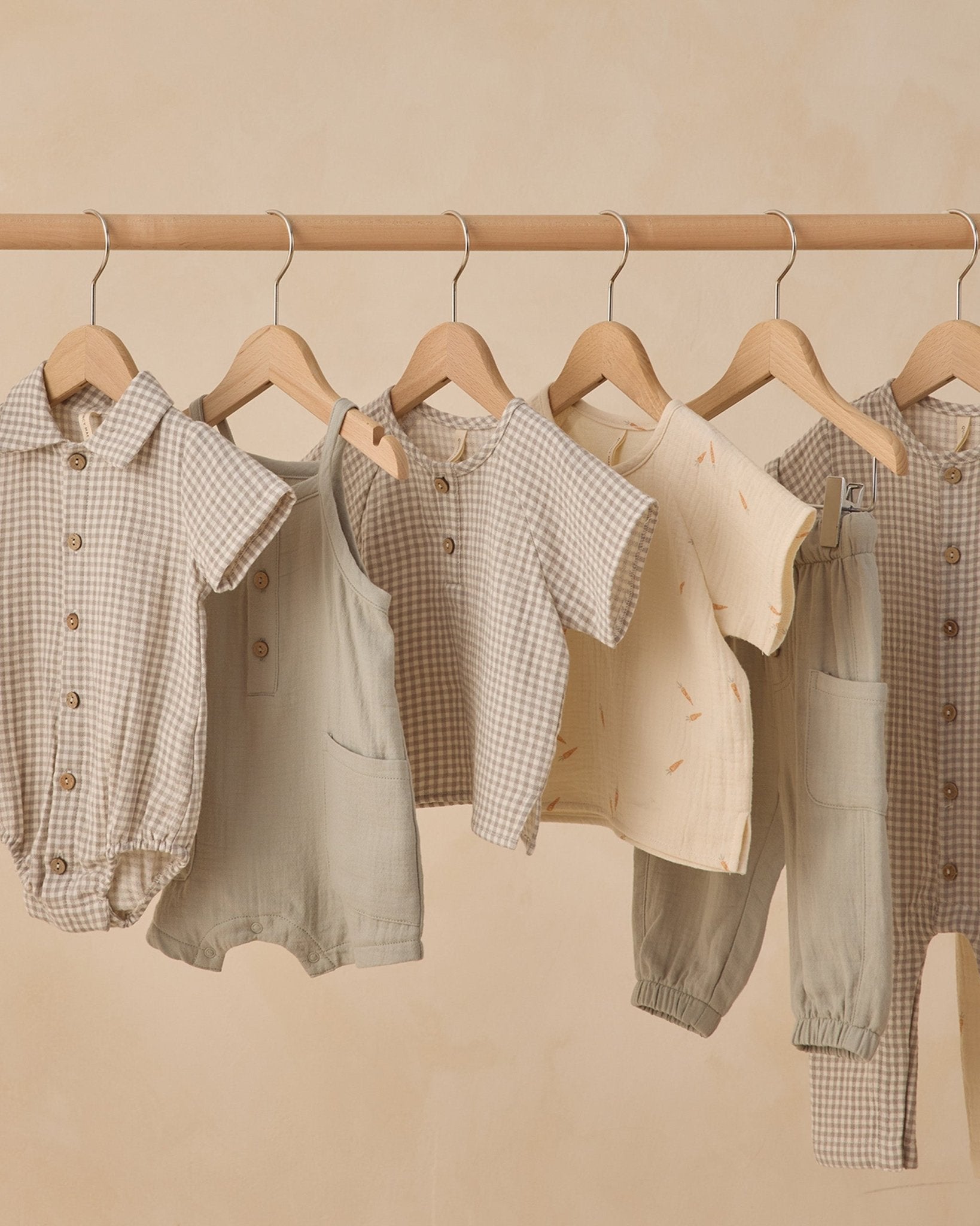 Quincy Mae Short Sleeve Zion Shirt Carrots Quincy Mae