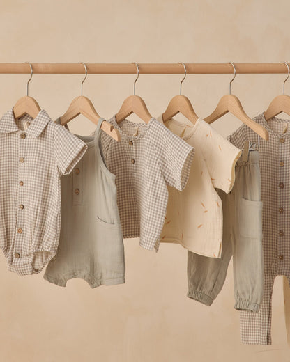 Quincy Mae Short Sleeve Zion Shirt Carrots Quincy Mae