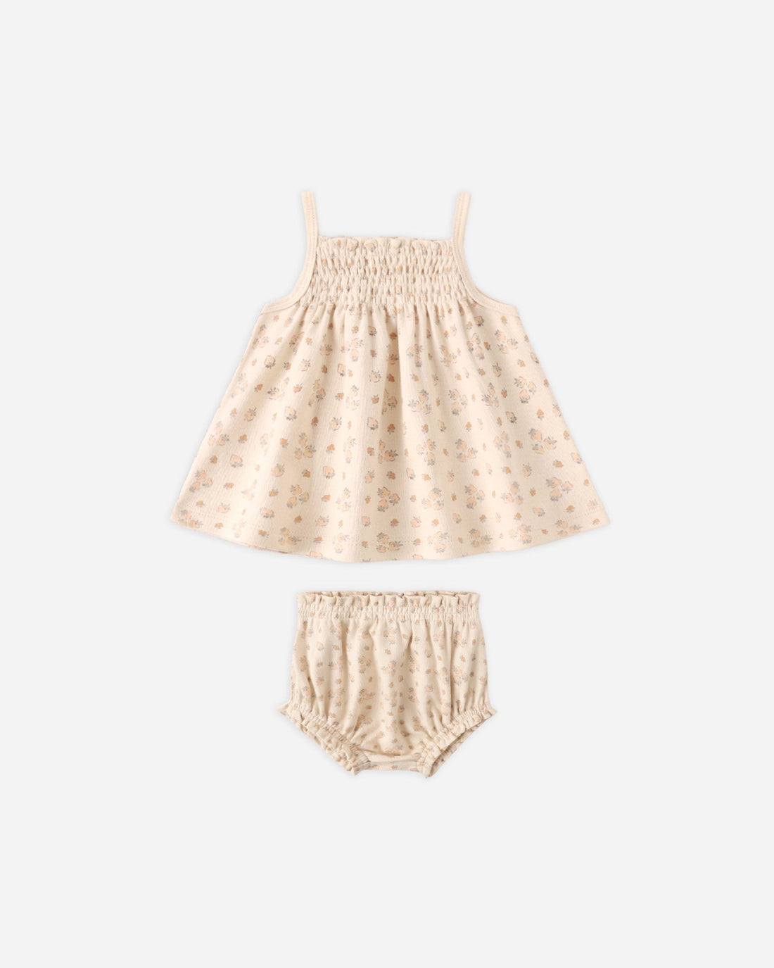 Quincy Mae Smocked Tank + Bloomer Set Strawberries Quincy Mae