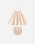Quincy Mae Smocked Tank + Bloomer Set Strawberries Quincy Mae