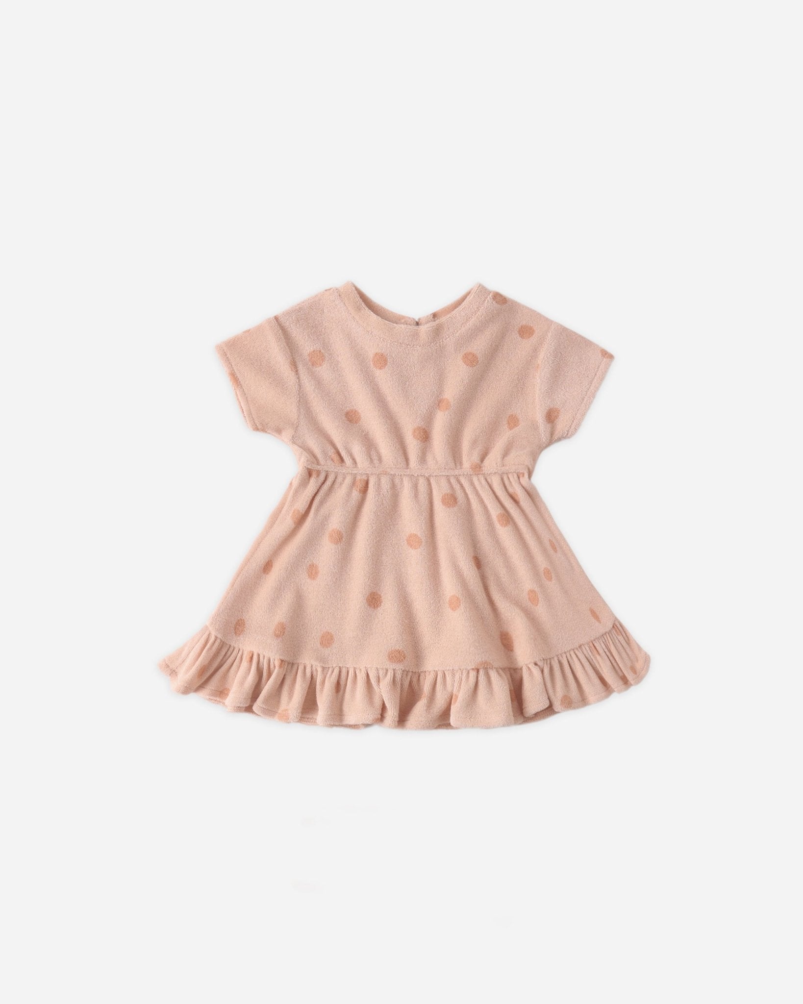 Quincy Mae Terry Dress Polka Dot Quincy Mae