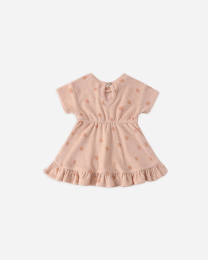 Quincy Mae Terry Dress Polka Dot Quincy Mae