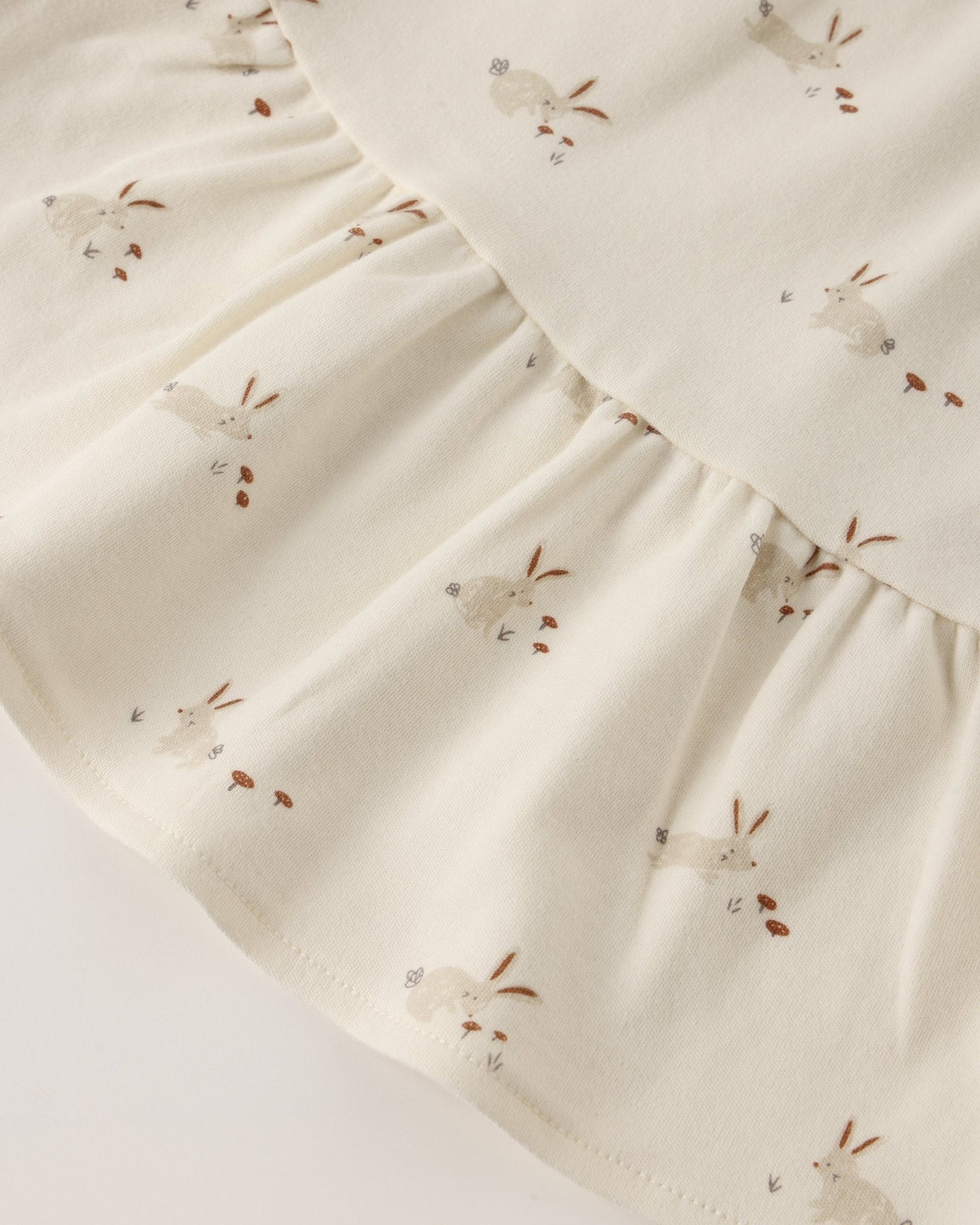 Quincy Mae Tiered Jersey Dress || Bunnies Quincy Mae