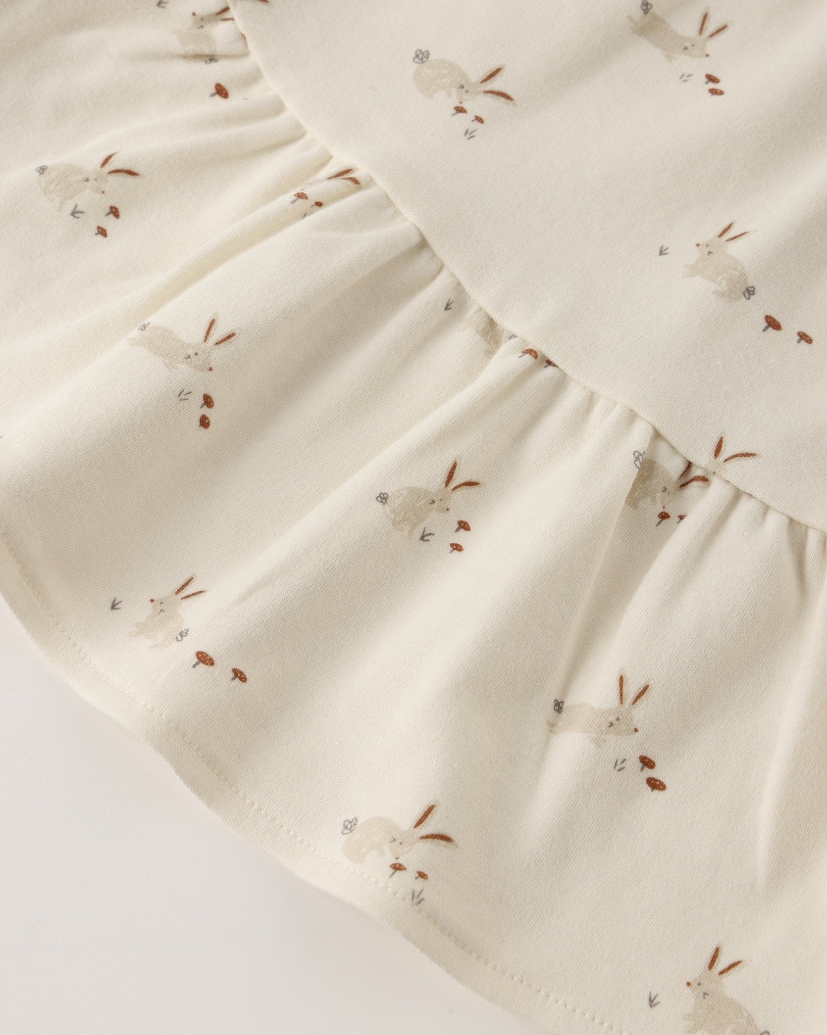 Quincy Mae Tiered Jersey Dress || Bunnies Quincy Mae