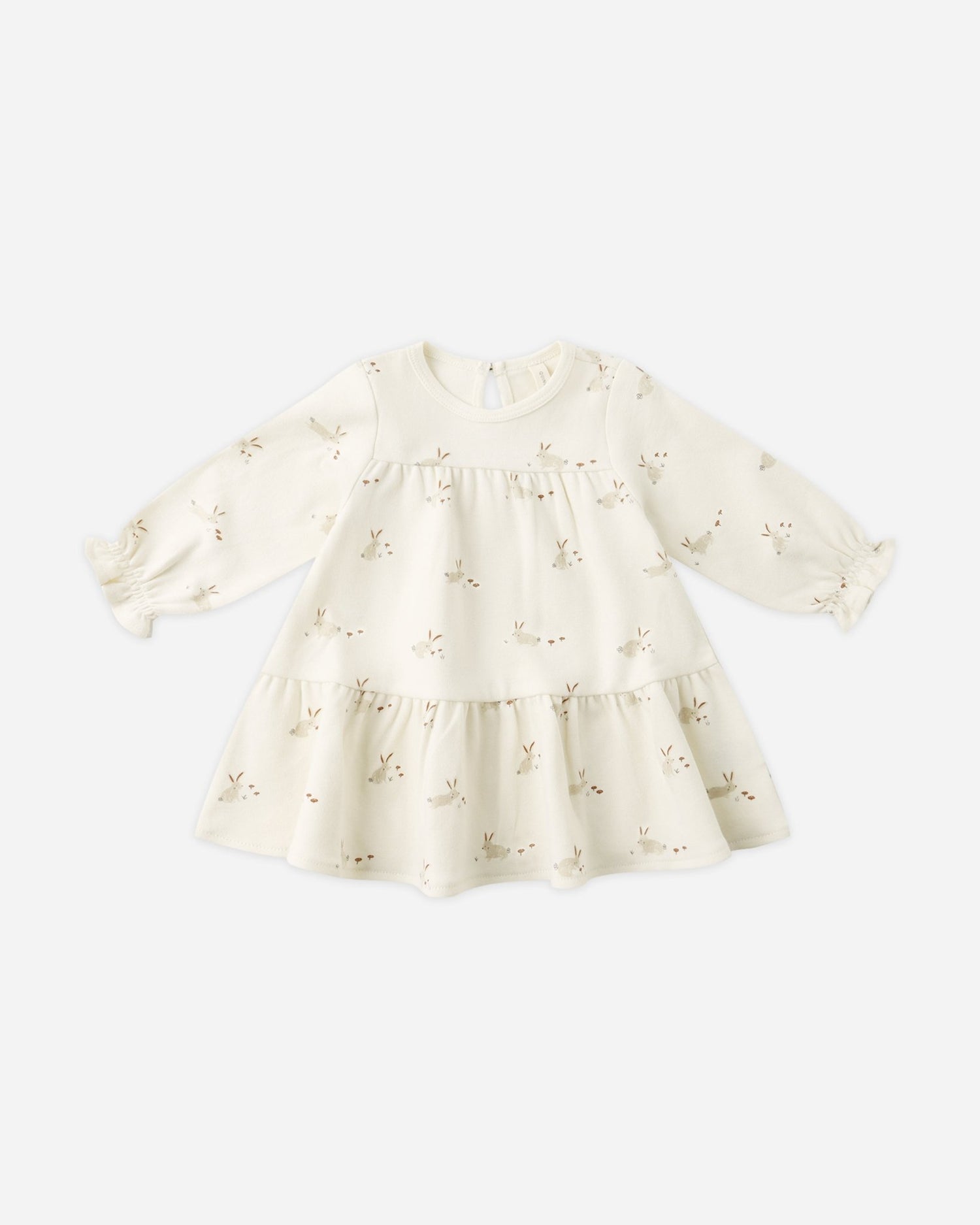 Quincy Mae Tiered Jersey Dress || Bunnies Quincy Mae