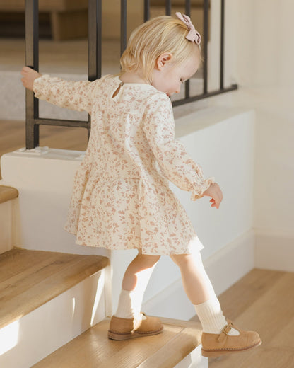 Quincy Mae Tiered Jersey Dress || French Garden Quincy Mae