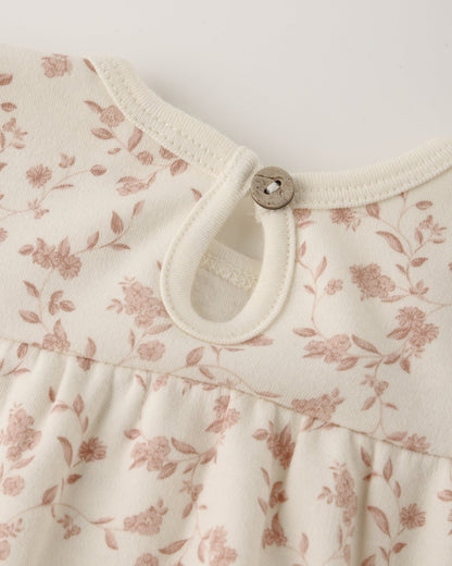 Quincy Mae Tiered Jersey Dress || French Garden Quincy Mae