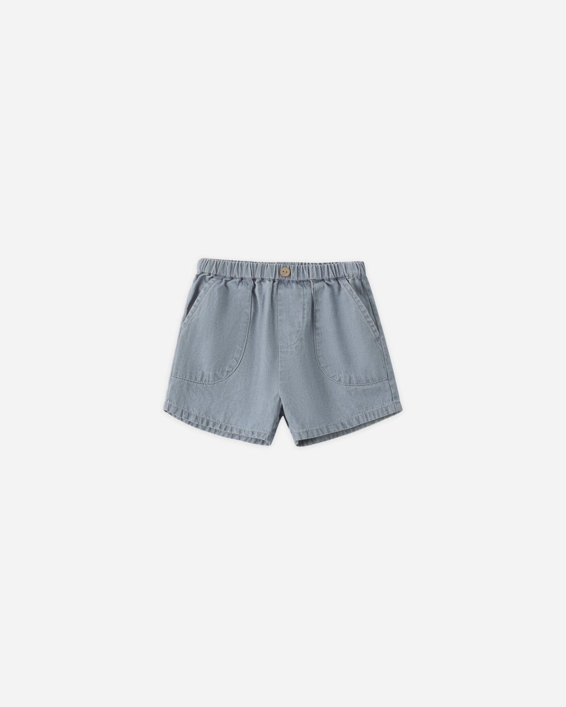 Quincy Mae Utility Short Lightweight Denim Quincy Mae