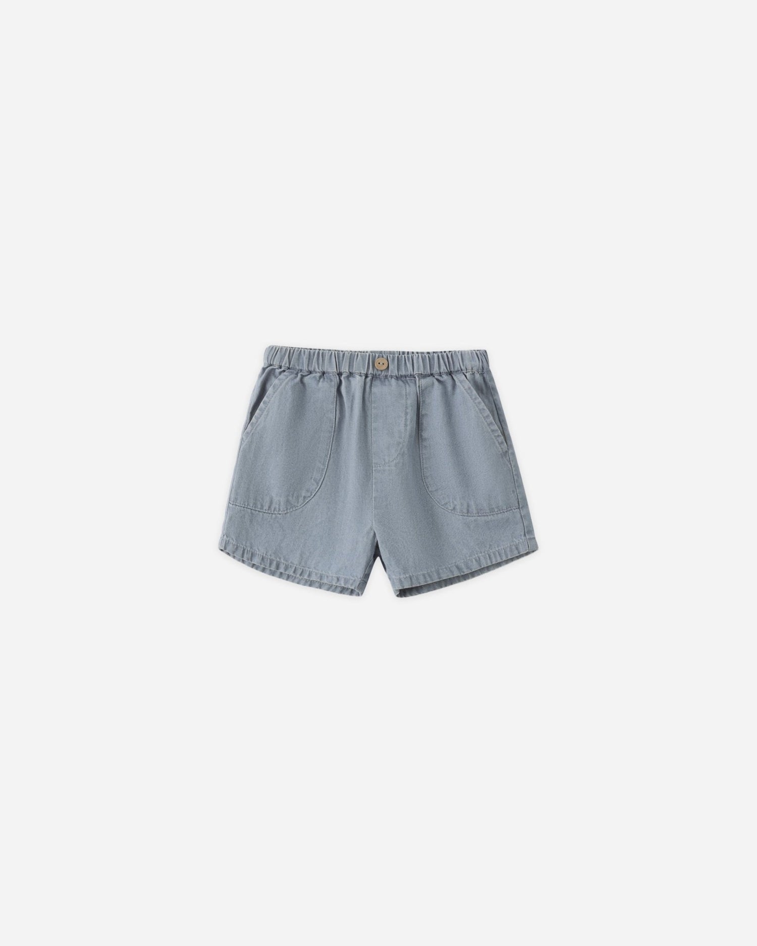 Quincy Mae Utility Short Lightweight Denim Quincy Mae