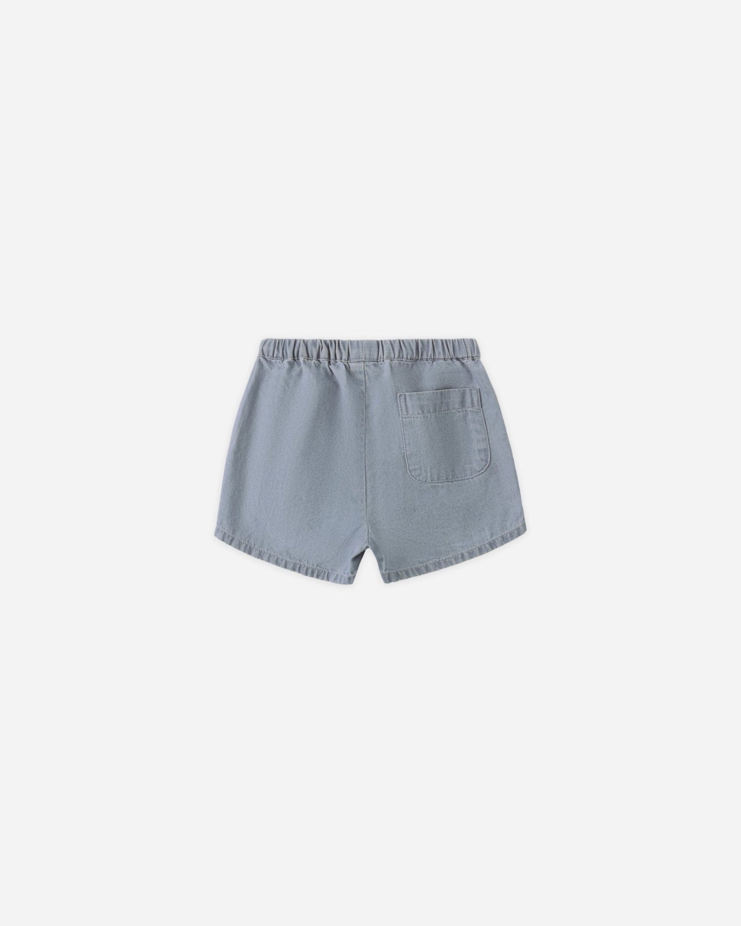 Quincy Mae Utility Short Lightweight Denim Quincy Mae