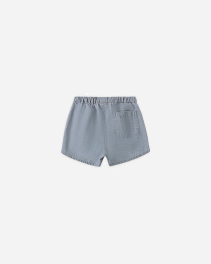 Quincy Mae Utility Short Lightweight Denim Quincy Mae