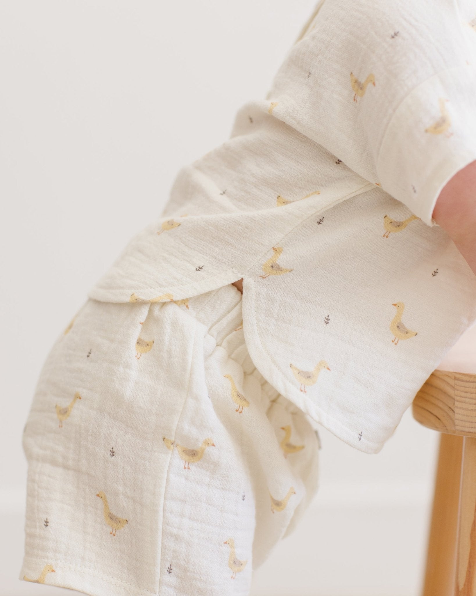 Quincy Mae Woven Boxy Top + Short Set || Geese Quincy Mae