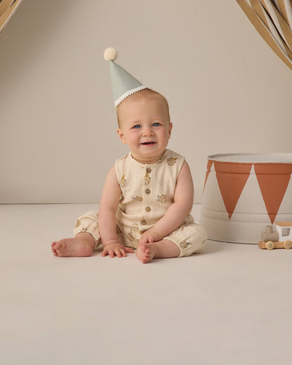 Quincy Mae Woven Jumpsuit Party Bears Quincy Mae