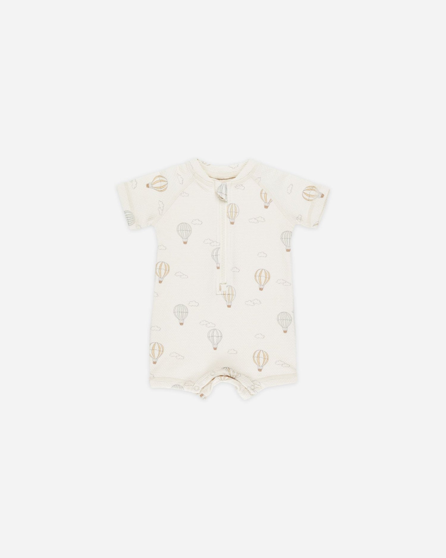 Quincy Mae Zip Rashguard One - Piece || Hot Air Balloons Quincy Mae