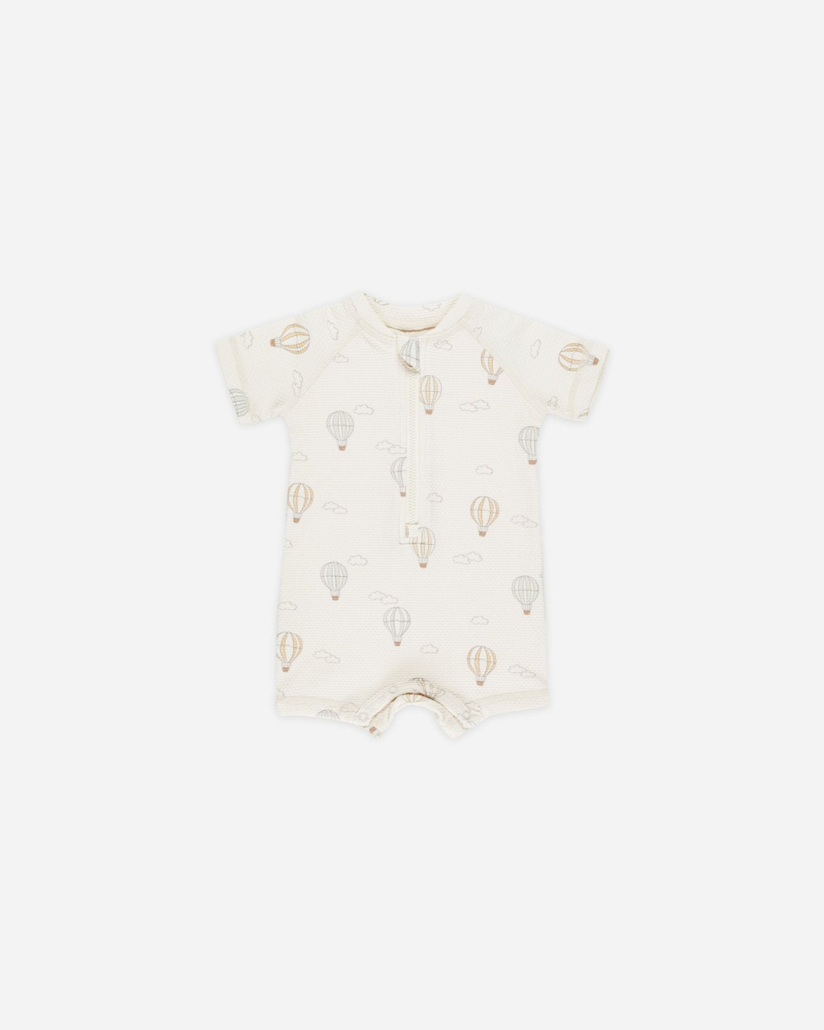 Quincy Mae Zip Rashguard One - Piece || Hot Air Balloons Quincy Mae