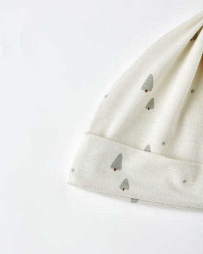 Quincy MaeBamboo Baby Gown + Hat Set || Trees Quincy Mae