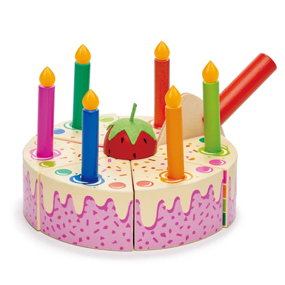 Rainbow Birthday Cake Tender Leaf Toys - enjoykidsus