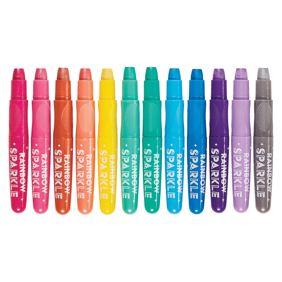 Rainbow Sparkle Metallic Watercolor Gel Crayons - Set of 12 OOLY