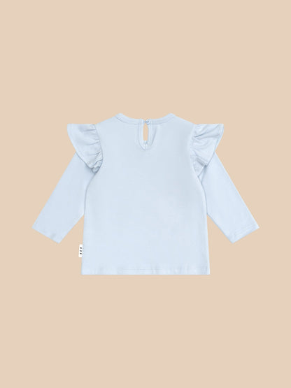 RAINBOW UNICORN FRILL TOP Huxbaby - enjoykidsus