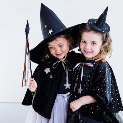 Raven starry velvet witch cape Mimi & Lula - enjoykidsus