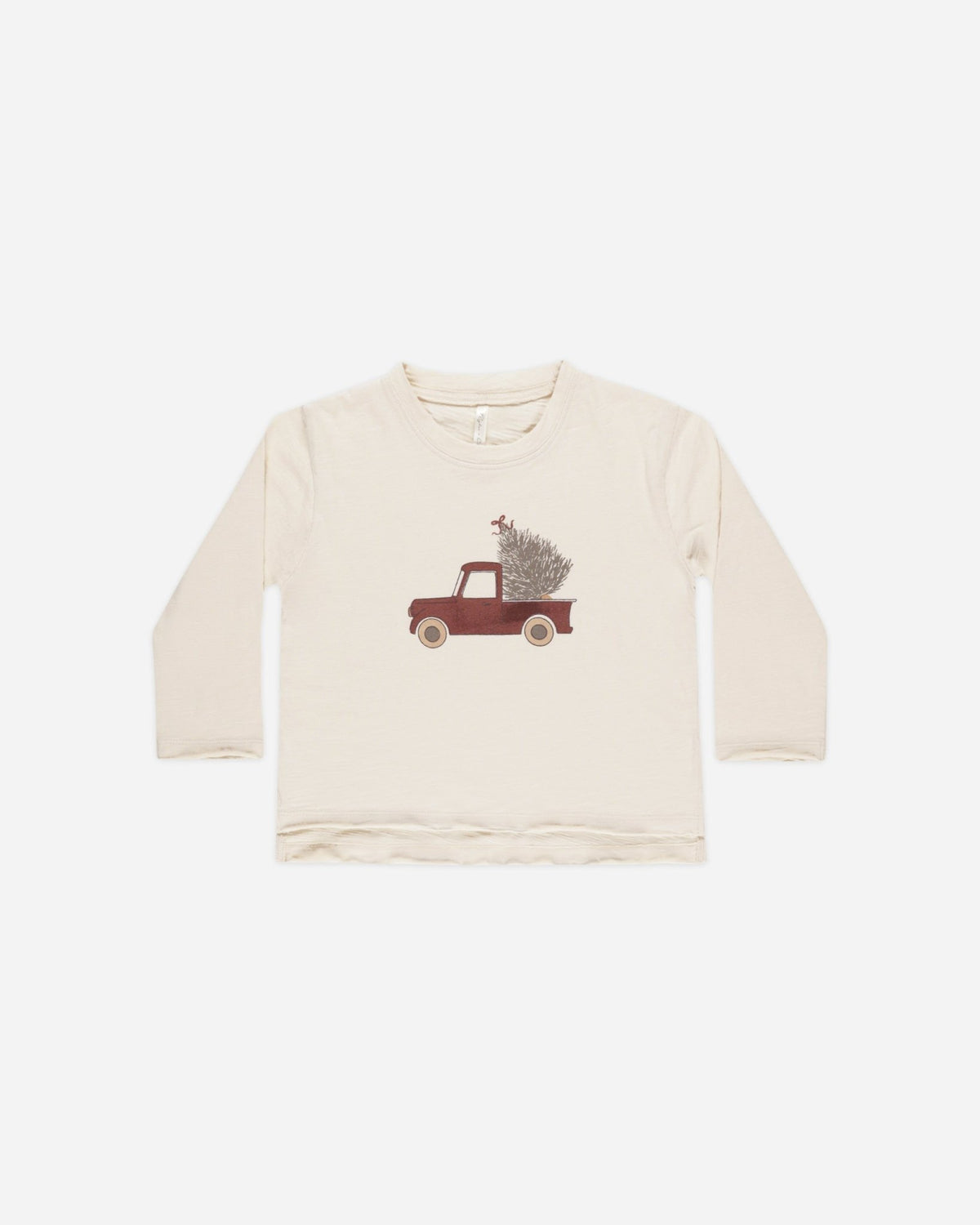Rylee + Cru Raw Edge Long Sleeve Tee || Truck Rylee + Cru