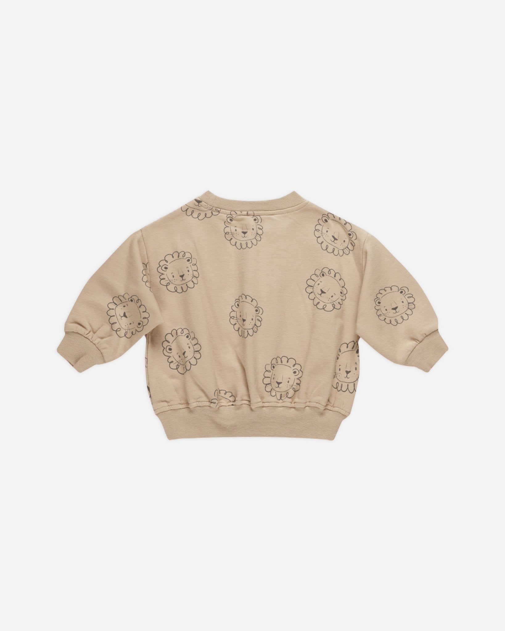 Relaxed Fleece Sweatshirt || Lions Quincy Mae - enjoykidsus