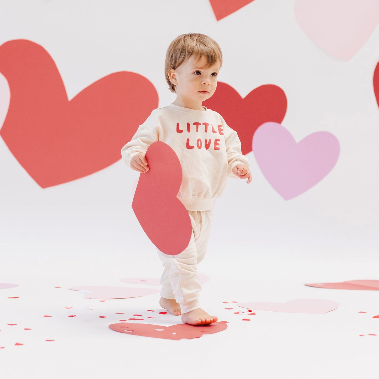 Relaxed Fleece Sweatshirt - Little Love Quincy Mae - enjoykidsus