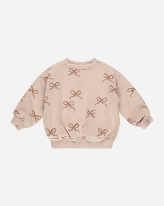 Relaxed Sweatshirt || Bows Rylee + Cru - enjoykidsus