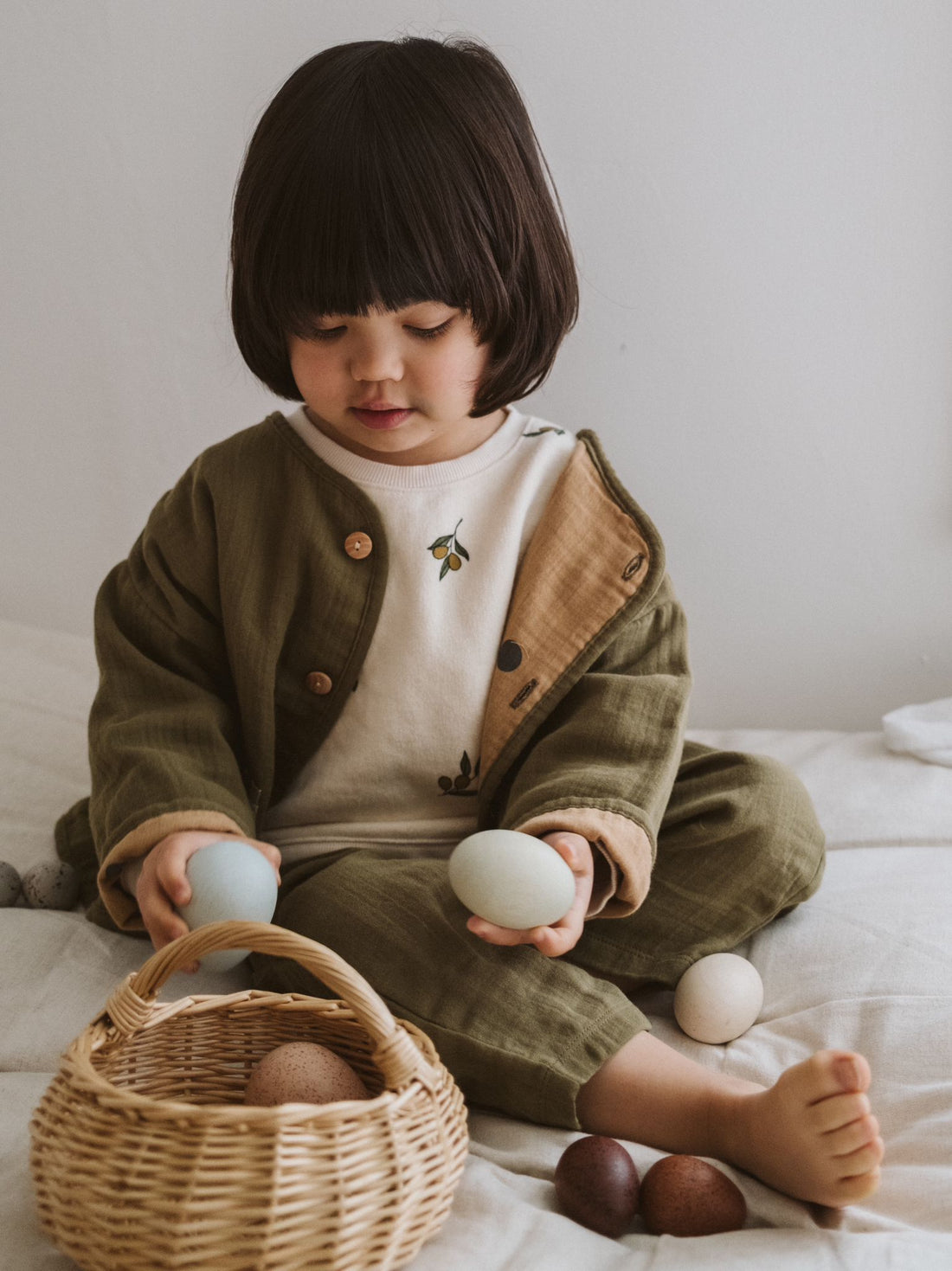 Reversible Artist Cardigan Organic Zoo