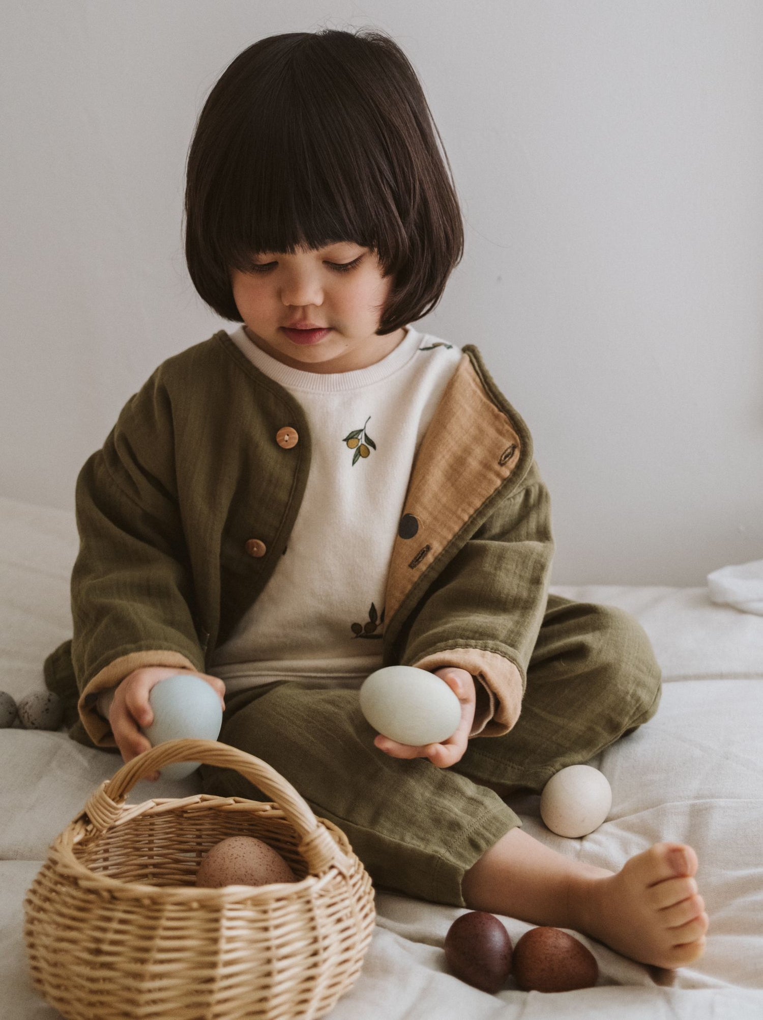 Reversible Artist Cardigan Organic Zoo