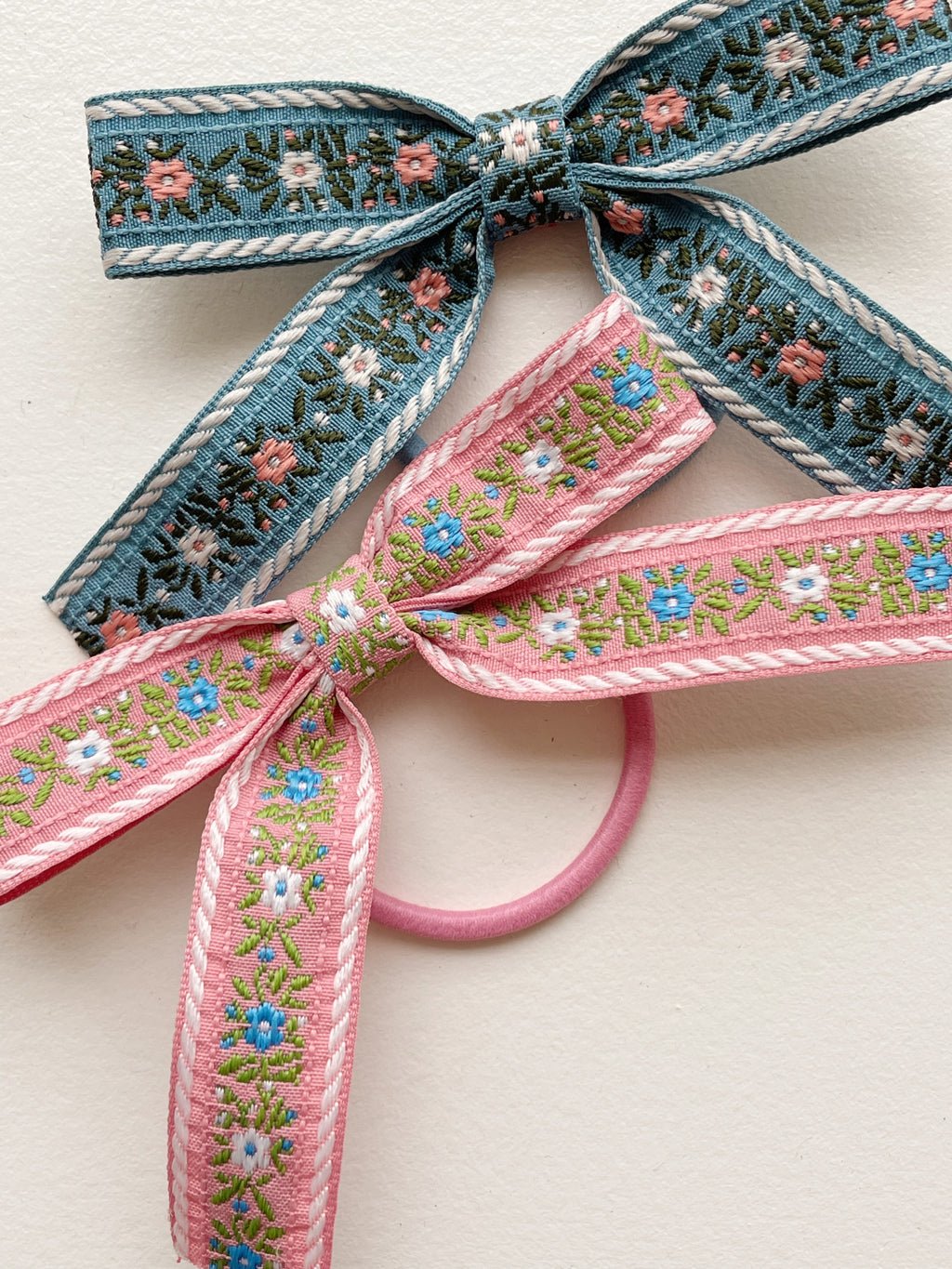 RIBBON BOW ELASTIC 2 PACK - SORBET Konges Sløjd - enjoykidsus