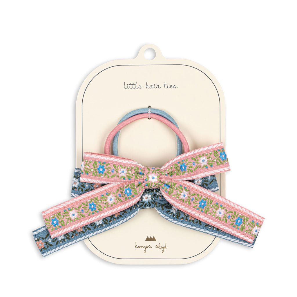 RIBBON BOW ELASTIC 2 PACK - SORBET Konges Sløjd - enjoykidsus