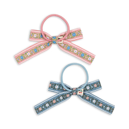 RIBBON BOW ELASTIC 2 PACK - SORBET Konges Sløjd - enjoykidsus