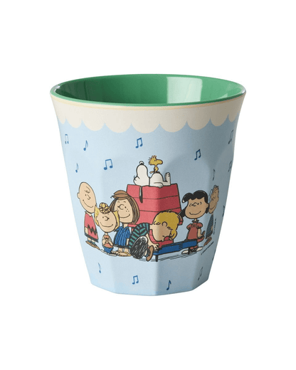 Rice by Rice Snoopy Melamine Cup - Soft Blue | 8.45 oz Rice by Rice