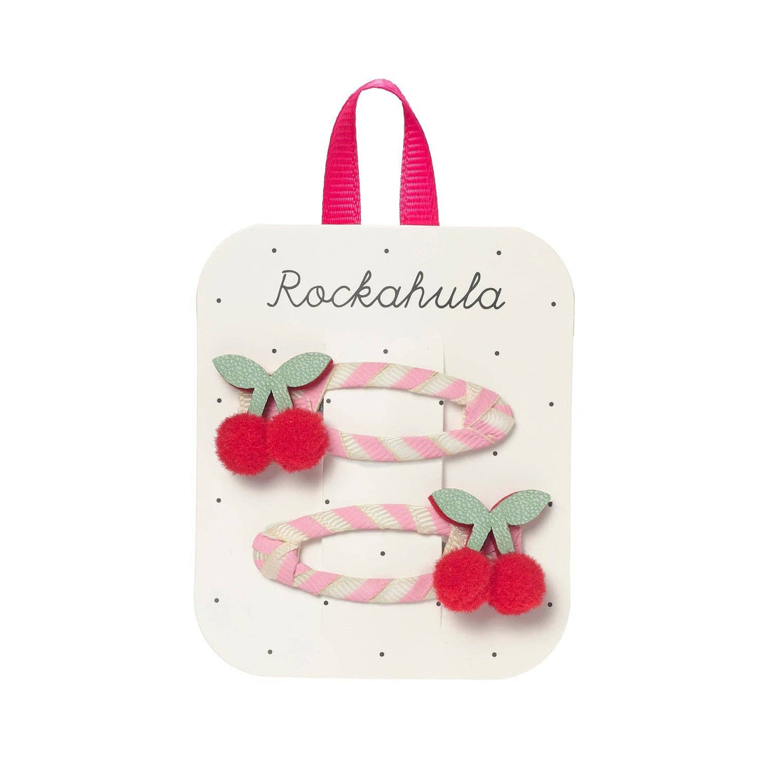 Rockahula - Cherry Kiss Stripy Clips Rockahula Kids